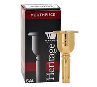 Denis Wick 3180G-5AL - Boquilla de trombón heritage chapada en oro 5al