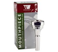 DENIS WICK Boquilla para saxhorn alto Classic plateada 2 (DW 58832)