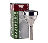 DENIS WICK Boquilla para tuba Classic chapada en plata 3L ADW 52863L
