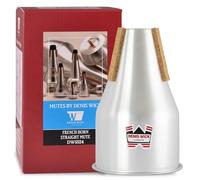 DENIS WICK Sordina recta para trompa DW5524 | Accesorios para instrumentistas de metal | Sordina para registro de tonos graves | Sordina de práctica | 19 cm x 11,5 cm x 11,5 cm