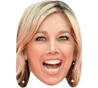Denise Austin (Mouth Open) Big Head. Máscara más grande que la vida.