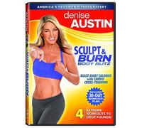 Denise Austin: Sculpt & Burn Body Blitz [Reino Unido] [DVD]
