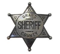 Denix - Placa de Sheriff Grand County, Color níquel
