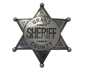 Denix - Placa de Sheriff Grand County, Color níquel