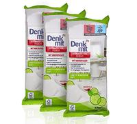 Denk - Toallitas húmedas multiusos de lima y albahaca, 50 unidades (3 unidades)