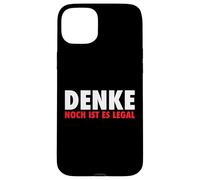 DENKE Noch ist ES Legal Carcasa para iPhone 15 Plus