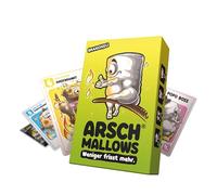 DENKRIESEN - ARSCHMALLOWS® - Menos Come más. | Juego de Cartas | A Partir de 9 años | 2-6 Jugadores | Juego Familiar | Divertido Juego para Toda la Familia Noches de Juego