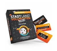 DENKRIESEN - City Land Vollpfosten Urlaubs Edition - Mar in Kopf | 60 cartas | a partir de 12 años | aprox. 30 min | 2-6 jugadores | Familiensspiel | Reisespiel | StadLand Fluss para las vacaciones