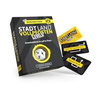 DENKRIESEN Ciudad Land VOLLPFOSTEN Niveles - BVB Edition | 60 cartas | a partir de 12 años | aprox. 30 min | 2-6 jugadores | Borussia Dortmund Fan Game | City Land Río BVB