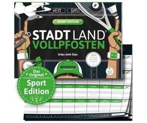 Denkriesen - Deporte Edición en Alemán Ratespiel Juego de Mesa Fitness-Spiel