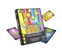 DENKRIESEN Easy Peasy - Nix para contador de guisantes | Juego de cartas a partir de 8 años, juego familiar para 2 - 6 jugadores, juego táctico con cartas de acción, divertido y estratégico para