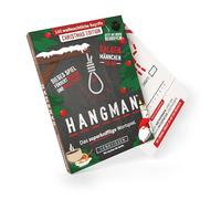 DENKRIESEN - Hangman - Christmas Edition - Galgenmännchen to GO | Spielblock | Kinderspiel | Reisespiel | Wichtelgeschenk Geschenkidee | Puzzselblock - Spiel ab 2 Personen