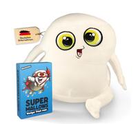 DENKRIESEN Pluschmallows - Peluche original tamaño M + juego de Supermallows