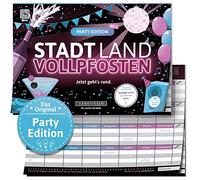 DENKRIESEN, Stadt Land VOLLPFOSTEN Categoría: Monumentos Bloque de Juego, Color Blanco, DIN A4 Spielblock (SL2014)