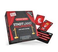 DENKRIESEN - STADT LAND VOLLPFOSTEN - Das Kartenspiel - Rotlicht Edition: Jetzt wird's dreckig. Kartenspiel mit 120 Karten