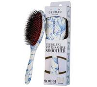 Denman - Cepillo de pelo de jabalí - Suavizado y mejora del brillo para estilos de espalda lisa, establecer rizos y desenredar - Cepillo de pelo con cerdas naturales para todos