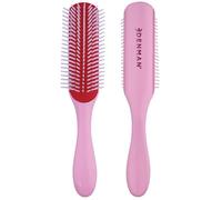 Denman D3 - Cepillo de pelo rizado para mujeres y hombres, cepillo de 7 filas para desenredar y definir rizos para rizos suaves y definidos, un cepillo de peinado de precisión para cabello liso, color