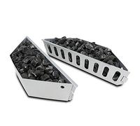 Denmay 7403 Barbacoa cesta de carbón para parrilla de carbón Weber 57CM, Weber One Touch, Master Touch, soportes de carbón de cesta de carbón Accesorios de parrilla de barbacoa, 2 PCS