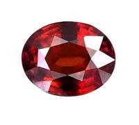 DENMOUS 11.00 Ratti Granate Hesonita Natural (Gomed) Piedra con tarjeta certificada de laboratorio Hesonita/Gomed Stone Original Certificado/Saloni Gomed Gemstone-B0D2NTNZ-01