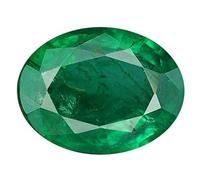 DENMOUS 3.00 quilates certificado por astrólogo Aa++ calidad Zambiana Esmeralda / Panna Tierra Piedra mental natural certificada original piedra preciosa suelta-B08JJGQZ, S, Gema