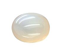 DENMOUS , 4.25 Ratti / 3.88 quilates. Piedra de luna natural certificada por laboratorio de calidad A+, piedra lunar Chandramani corte cabujón, piedra preciosa suelta para hombres y