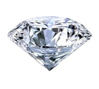 DENMOUS 6,25 Ratti - Colgante de anillo con excelente forma de corte de diamante de circonita blanca americana para hombres y mujeres con excelente forma de corte de diamante - B0CMJ2JM, S, Gema