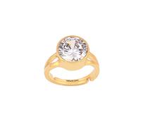 DENMOUS Anillo de oro ajustable con circonita natural de 11,25 ratti de 10,52 quilates/Jarkan para hombres y mujeres-B08QN357, S, Gema
