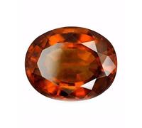 DENMOUS Aruby Gems & Jewels-B0DH8L2F - Piedra granate Hesonita Hesonita Hesonita de Ceilán para hombres y mujeres con certificación original de 2,75 ratti/2,5 quilates, S, Gema