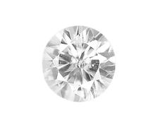 DENMOUS Circonita blanca cúbica natural certificada de 10,25 ratti hermosa forma redonda, piedra preciosa suelta de diamante blanco americano. -B0BC3R6DDN
