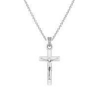 DENMOUS Colgante de cadena de Dios Jesús (colgante con cadena de ancla, 55,88 cm) para hombres y mujeres, plata pura, medallón de cadena de Señor Isa masih para buena salud y riqueza-mpsa7090-1, S,