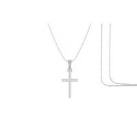 DENMOUS Colgante de cadena de Dios Jesús (colgante con cadena de cuerda) para hombres y mujeres, plata pura, medallón de cadena de Lord Isa masih para buena salud y riqueza-psr7178-1, S, Gema