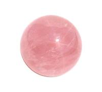 DENMOUS Cuarzo rosa natural 4,25 Ratti redondo seguro para hombre o mujer - B0BFFHPC, Pequeño, Gema, Small, Gema