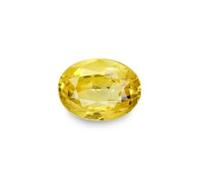 DENMOUS Gems 3.25 Ratti - 2.45 quilates Ceylone Yellow Sapphire Gemstone Original Certified Pukhraj Stone Natural Gemstone for Men & Women-B0CC9SGC1