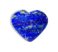 DENMOUS Gems 3.25 Ratti Heart Safe Lajward Stone Original Natural Lapislázuli Gemstone, piedra preciosa de lapislázuli natural certificada en laboratorio, piedra preciosa para hacer joyas para hombre