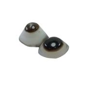DENMOUS Hermoso anillo de piedra de ágata de tercer ojo de Shiva ojo malvado de ojo perfecto, 2 piezas-B08FTDWW-2541, S, Gema