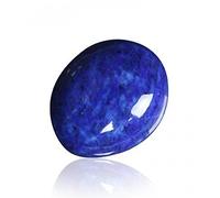 DENMOUS Lajward Stone Original | Lapislázuli natural | Lajwart | Rantna | Pathar | Piedra preciosa | Tamaño del anillo | Tamaño del colgante | 8.42 quilates | 9.25 Ratti-B0C3HSCF-01