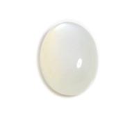 DENMOUS , Natural Lab-Certified 3.25 a 3.50 Ratti Natural Oval Forma Astrológica Cabujón Corte Acabado A+ Calidad Piedra lunar Rashi Ratna Gemstone-B09HHL7C, S, Gema