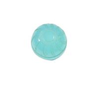DENMOUS Ovalos tallados de ónix azul cielo, piedra preciosa de 4,4 quilates, tamaño del anillo para rectificar el Dosha astrológico del planeta Saturno en la casa del horóscopo-B08B8TFS-2541, S, Gema
