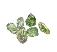DENMOUS Piedra áspera de amatista verde, piedra de cristal curativo natural, piedra de equilibrio de chakras Reiki-B08S41RM-01