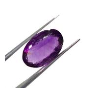 DENMOUS Piedra de amatista natural de alta calidad de 5,25 ratti / 4,80 quilates, certificado por laboratorio, mente terrestre, piedra preciosa natural de alta calidad Katela/Kathela Rashi Ratna