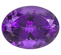 DENMOUS Piedra de amatista original certificada 12.25 Ratti con certificado de informe de laboratorio, piedra natural Katela/Kathela/Jamunia para hombres y mujeres, morado (Amethyst-Abhi-Rz-484