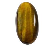 DENMOUS Piedra de ojo de tigre de 12,25 ratti / 11,00 quilates, tierra natural extraída, calidad de lujo, certificado en laboratorio, piedra de ojo de tigre, piedra preciosa suelta Chitti, ojo de