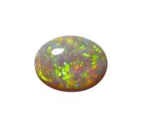 DENMOUS Piedra de ópalo de 14,25 ratti de 13,90 quilates, certificado original, natural, australiano, sin calentar, sin tratar, piedra preciosa suelta certificada - B0CJ5GZ2ZRAMZ143, S, Plata de ley