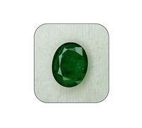 DENMOUS Piedra esmeralda original de 11,25 ratti de 10,50 quilates, sin calentar, certificada en laboratorio, piedra preciosa Panna preciosa suelta para hombres y mujeres--B0CTY5DM-M1