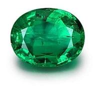 DENMOUS Piedra natural de 12,25 ratti de 11,20 quilates Aaa++ de calidad verde suelta, piedra preciosa natural certificada zambiana/piedra panna para hombres y mujeres (aprobado por laboratorio