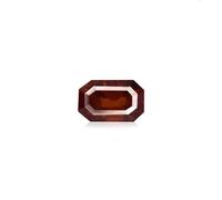 DENMOUS Piedra natural Gomed de 3,25 ratti / 2,42 quilates, granate hesonita certificado A1+, piedra preciosa de calidad con certificado de laboratorio-B0D2P1KN-2541, S, Gema