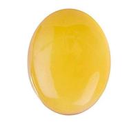 DENMOUS Piedra preciosa amarilla natural certificada de 11,50 quilates de ágata de Sulemani Hakik Haqiq Haqiq para hombres y mujeres--B0CKLSR4, S, Gema
