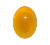 DENMOUS Piedra preciosa de ágata amarilla natural de Sulemani Hakik de 4,25 ratti de 3,30 quilates para hombres y mujeres--B0CJJWC6, S, Gema