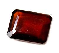 DENMOUS Piedra preciosa de granate de Ceilán de 9,25 quilates certificada por Ratti de 8,4 quilates, Gomedh engastado al por mayor-B07K78J4DN