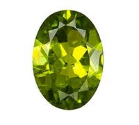 DENMOUS Piedra preciosa de peridoto de 8,25 ratti de 7,70 quilates, certificado original con informe de laboratorio y certificado de garantía, piedra de peridoto natural/mani calidad A++ para